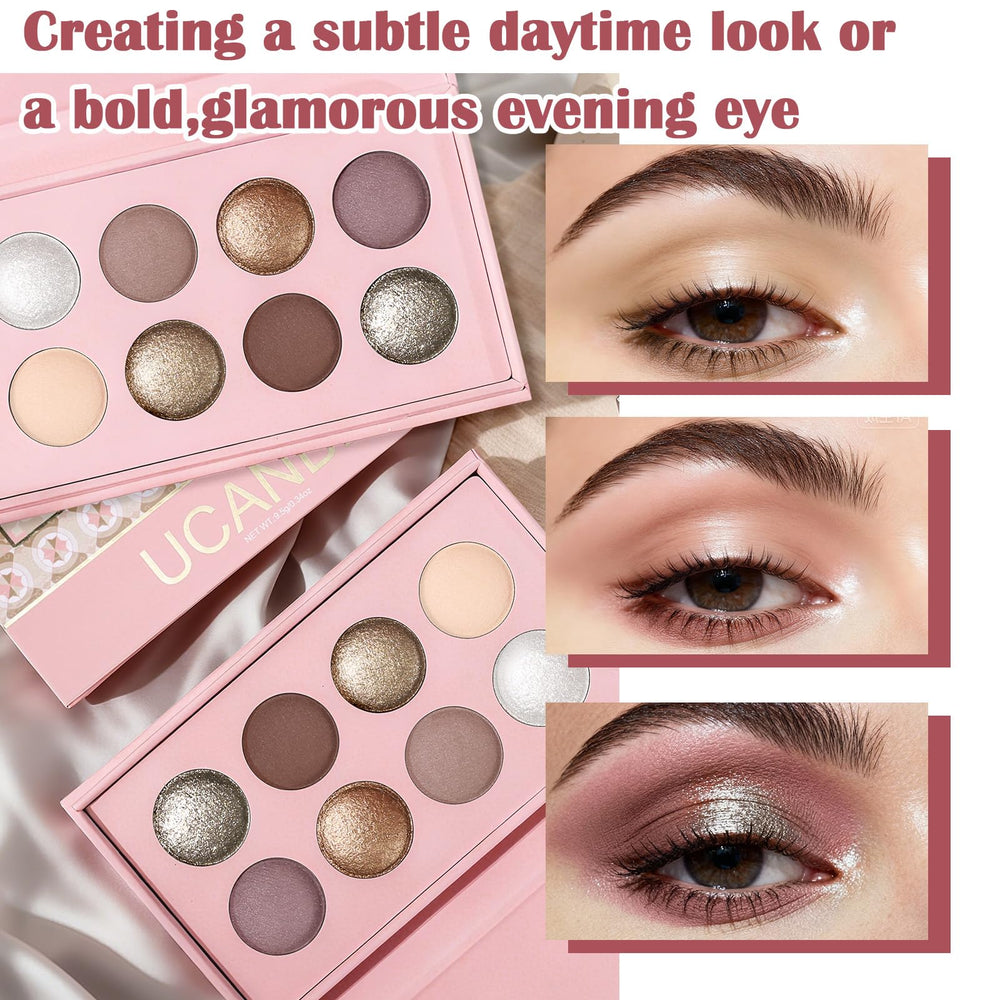 UCANBE jour-soiree-usage-maquillage: nuancier neutre pour tous les moments.