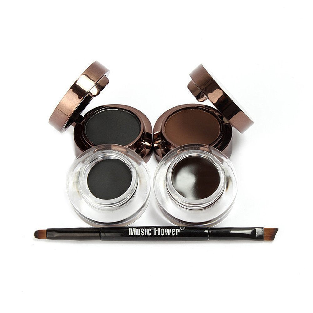UCANBE kit 4 en 1 pour yeux et sourcils, pratique et polyvalent