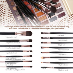 Palette pour regards fumé et nude, idéale pour occasions variées