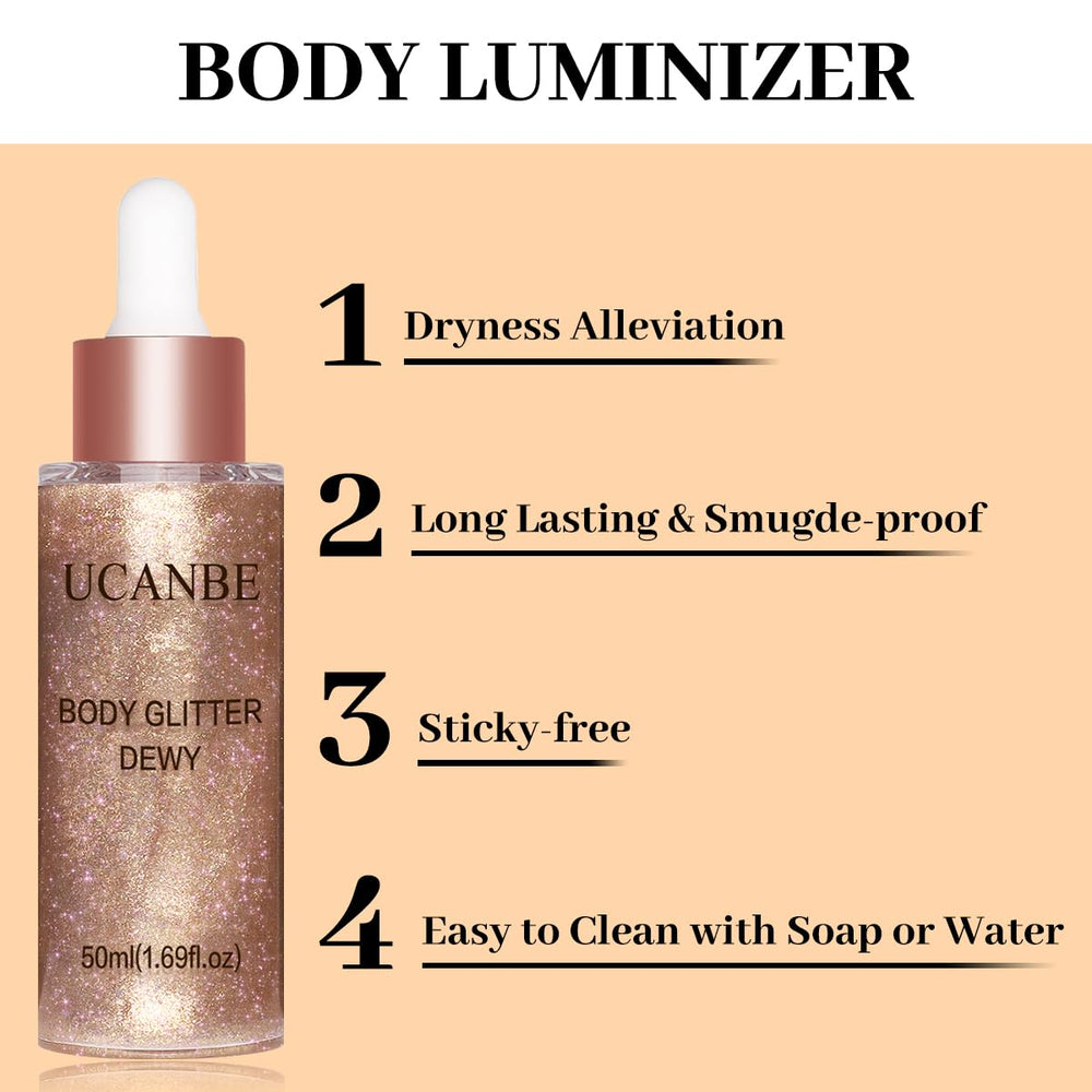 UCANBE Luminiseur visage éclat Rose Or 03 pour un contour mis en valeur.