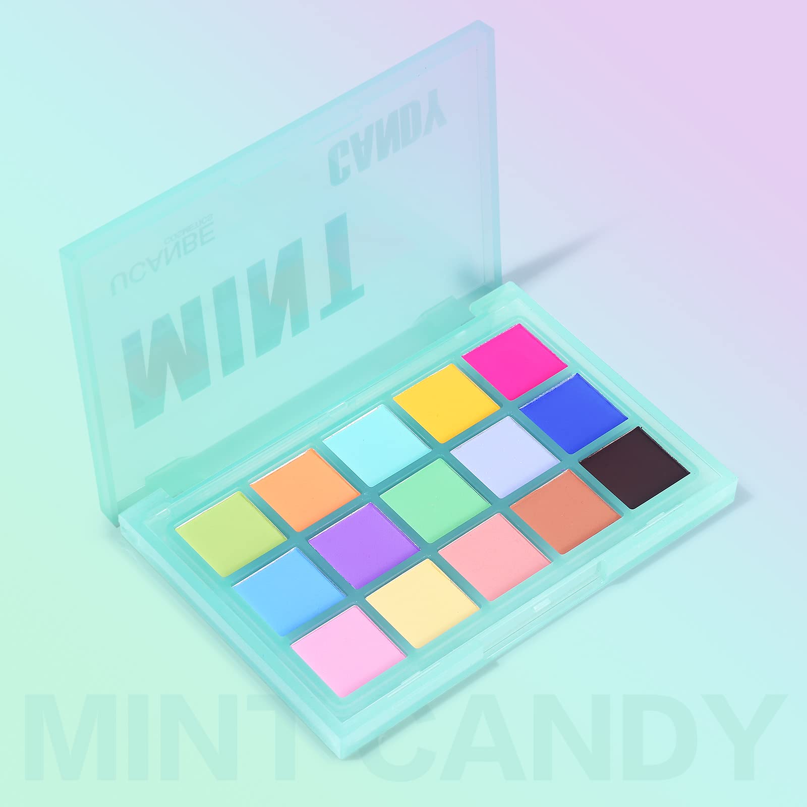 UCANBE Menthe Bonbon : cadeau parfait pour amateurs et débutants en maquillage.