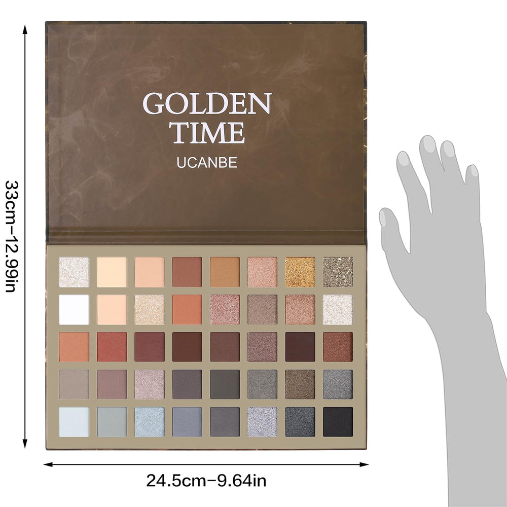 UCANBE Ombre métallique dorée pour regards plus lumineux