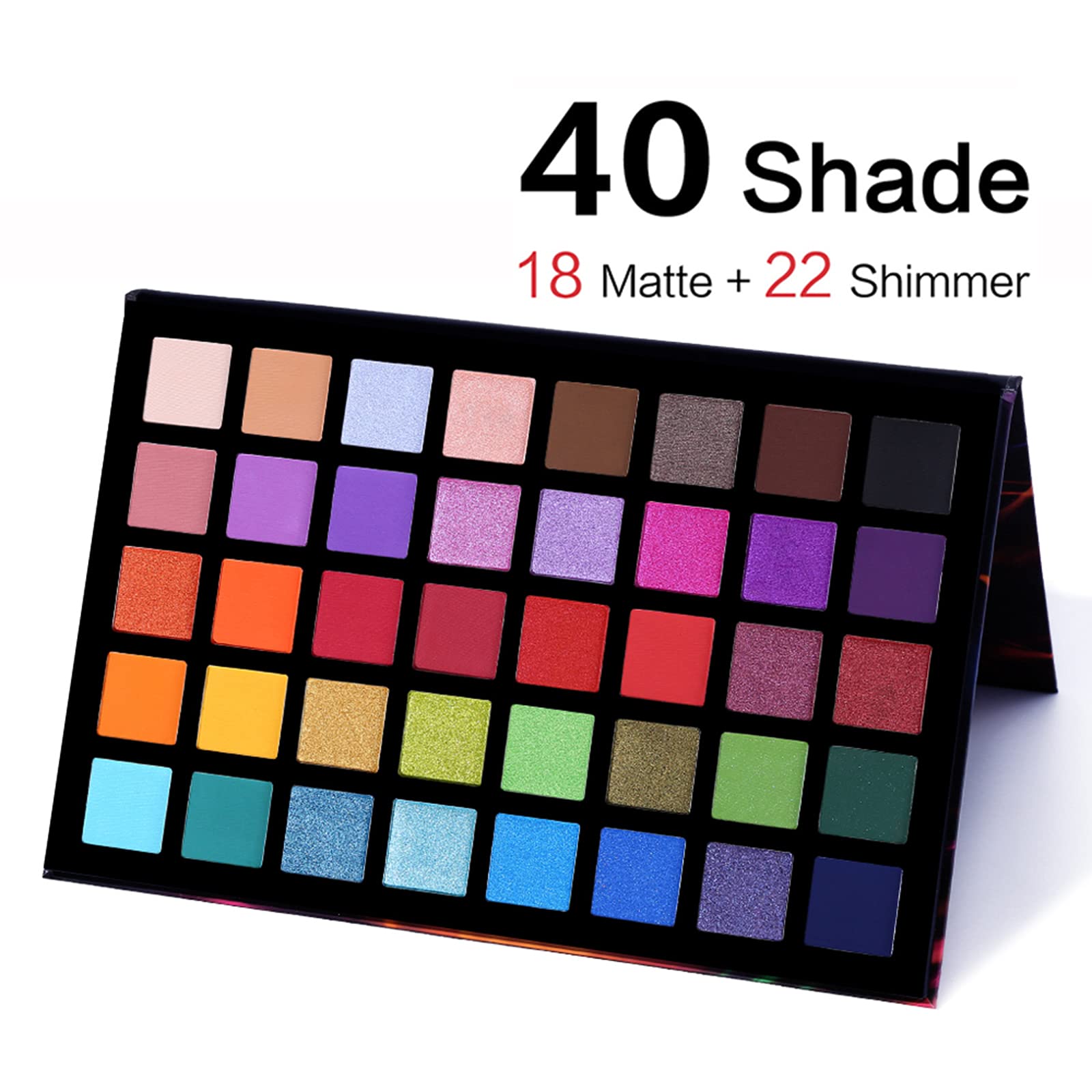 UCANBE Spotlight Palette avec des ombres matte douces pour un rendu naturel