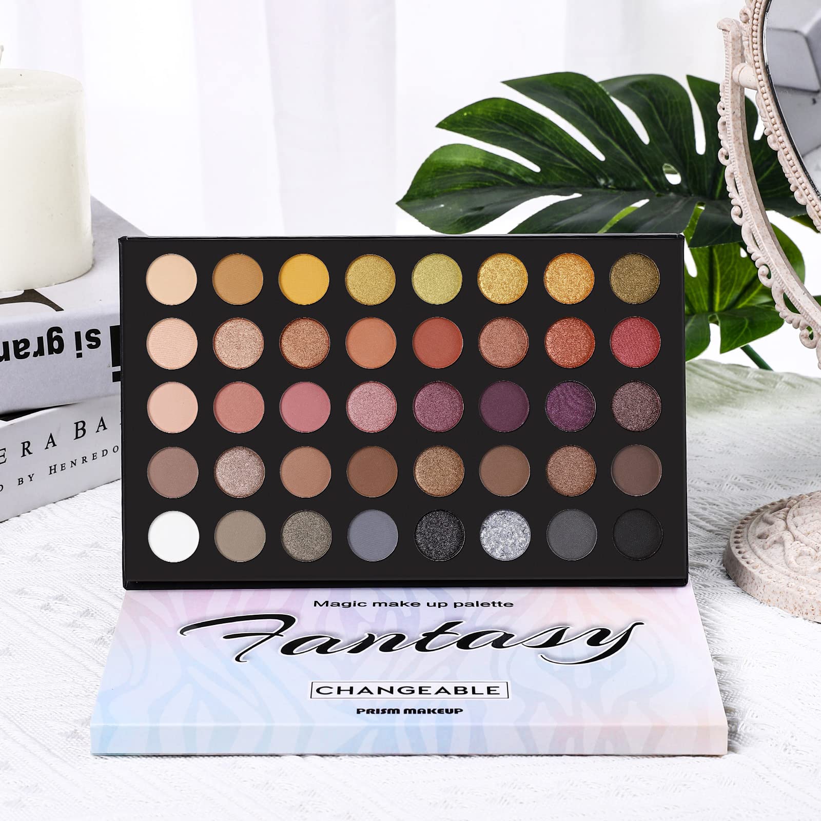 UCANBE fards yeux mat et satin pour smoky subtil