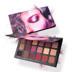 UCANBE Palette d'ombres professionnelle, teinte peche et base beige pour un look naturel
