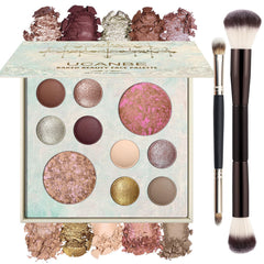 UCANBE palette yeux avec 8 ombres cuites pour looks variés