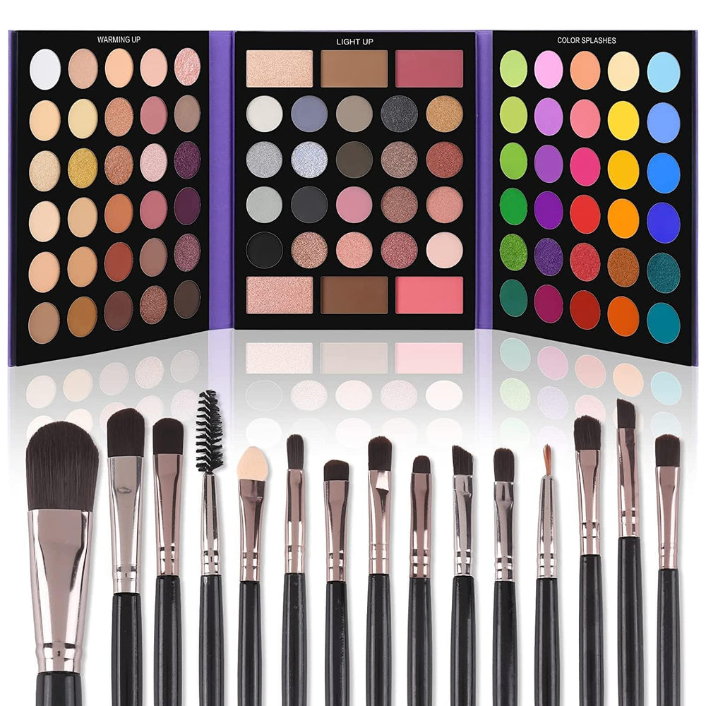 Palette UCANBE Yeux – 86 teintes pigmentées pour des looks variés et durables