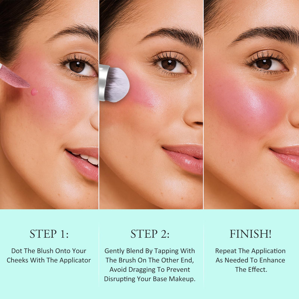 UCANBE Petale-Cerise, gloss rosé lumineux et naturel.