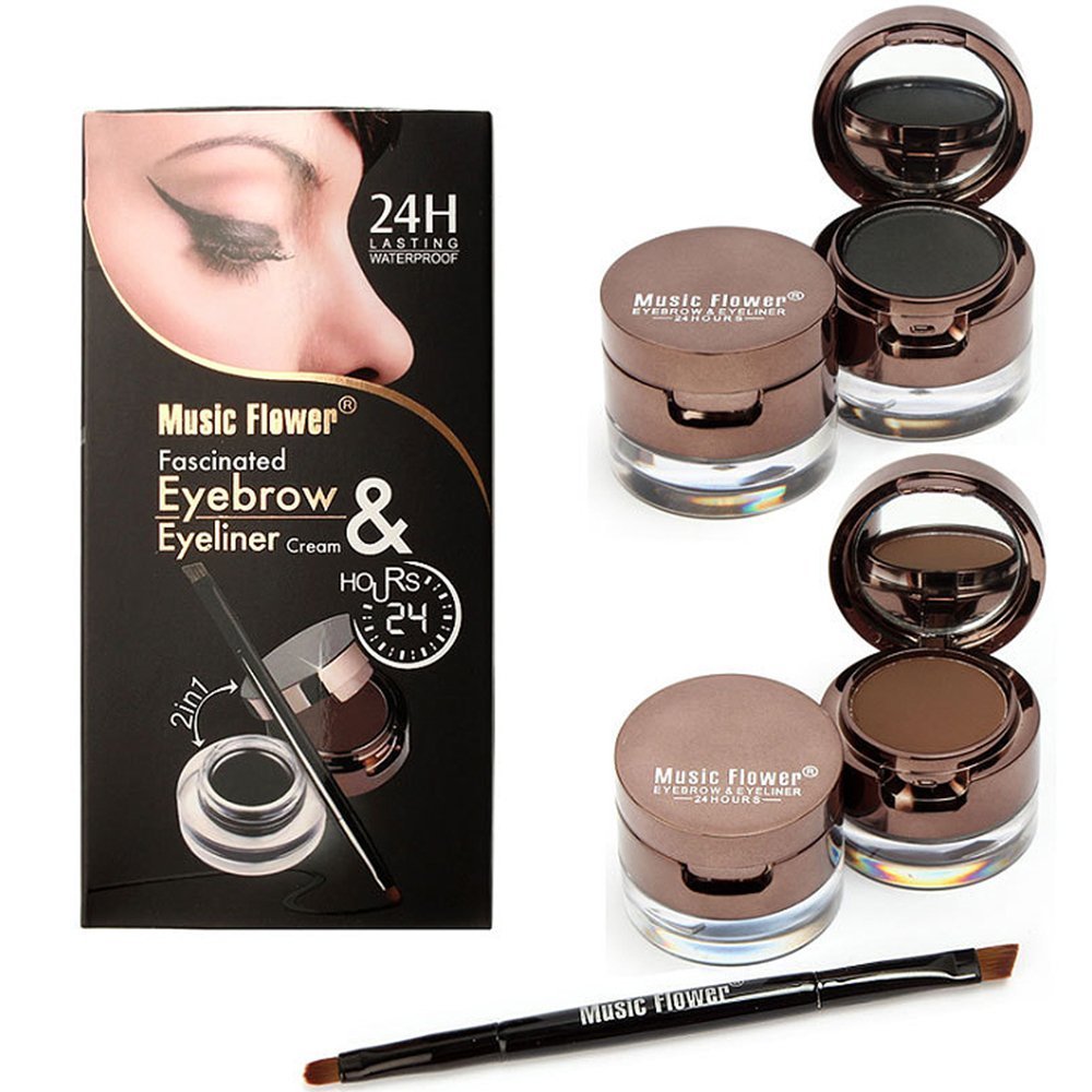 UCANBE poudre sourcils marron pour définition naturelle et durable