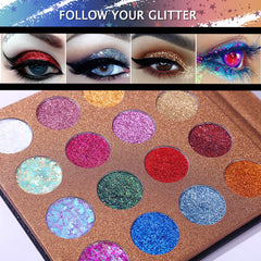 UCANBE Pro Paillettes Gros Grains, brillance audacieuse pour regards marquants