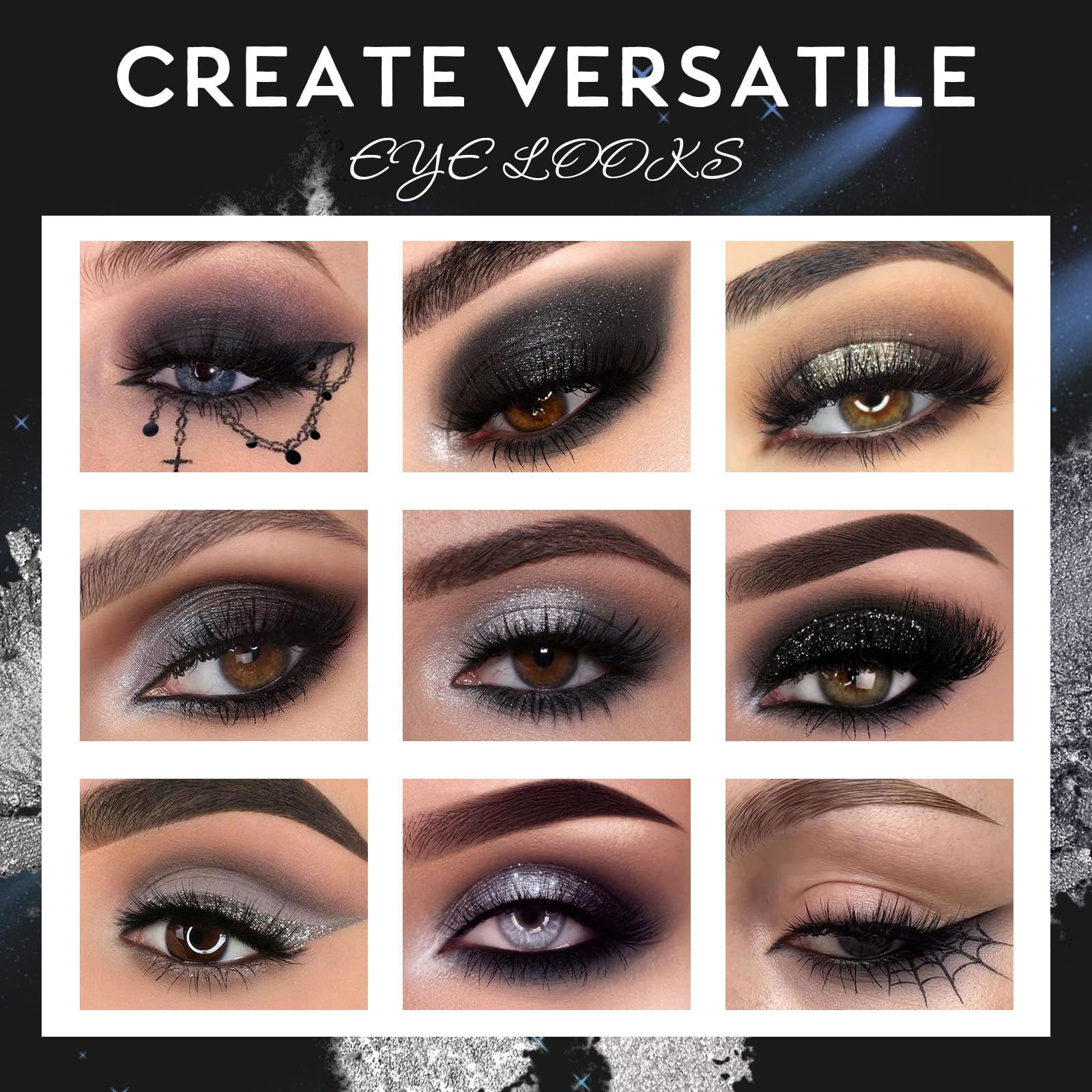 UCANBE Smokey Black: texture veloutée et pigmentations élevées pour un maquillage facile.