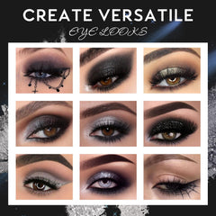 UCANBE Smokey Black: texture veloutée et pigmentations élevées pour un maquillage facile.
