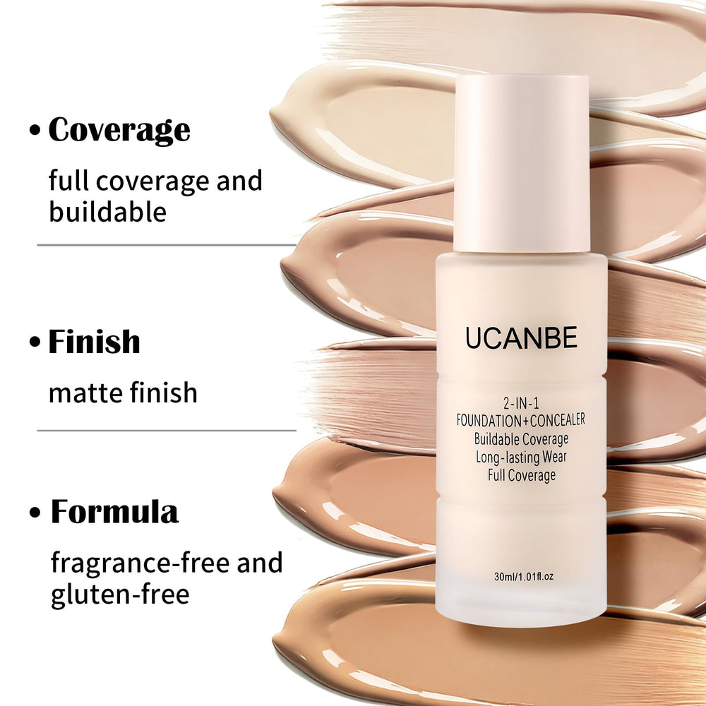 UCANBE teinte 01 Fair Ivory pour un fini clair et naturel