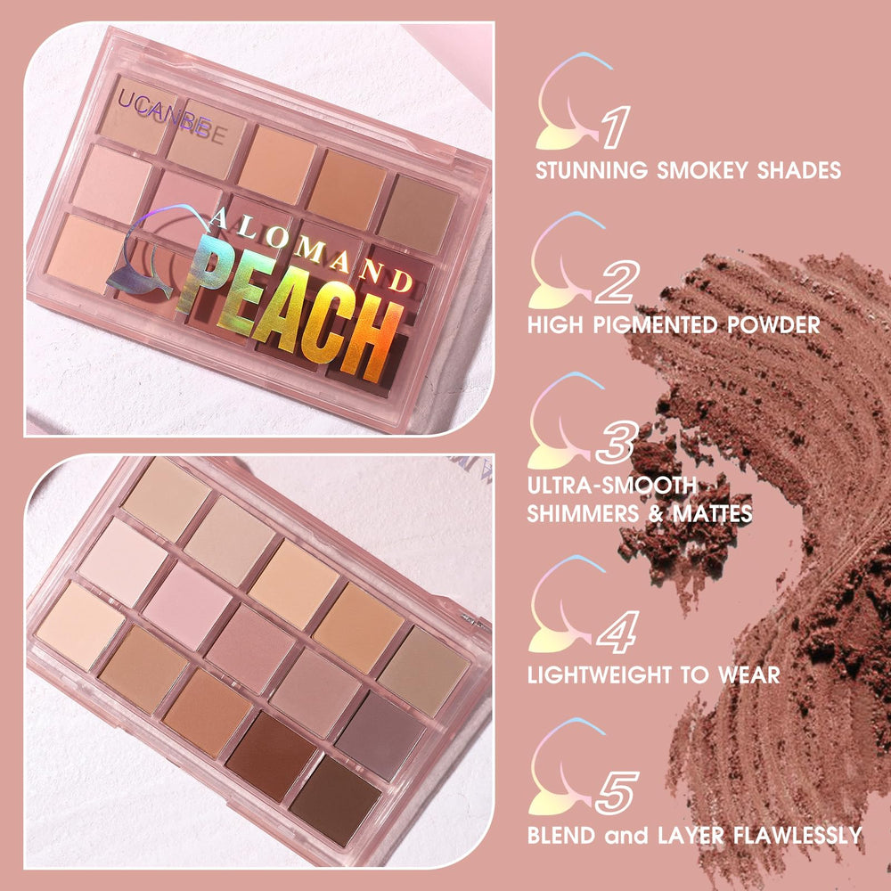 UCANBE teintes beige rose camel taupe: rendu naturel et facile à estomper