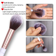 UCANBE teintes rose doré bronzé permettent un look naturel et lumineux au quotidien.