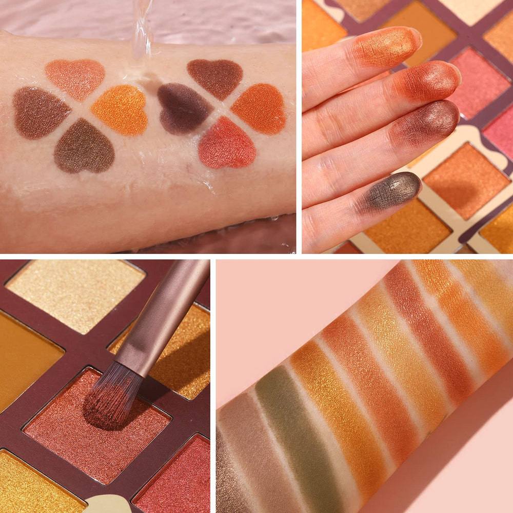 UCANBE Toffee Fusion, pigments intenses et longue tenue pour maquillage durable.