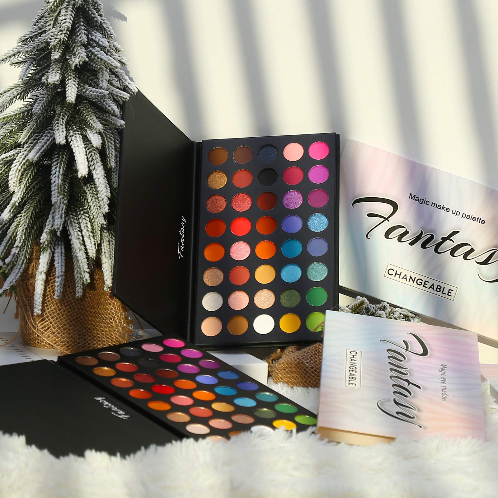 Palette UCANBE Yeux: longue tenue pour soirées et journées actives.