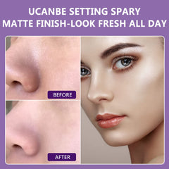Éponge puff UCANBEMAKEUP pour une application douce et précise.