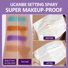 Kit maquillage complet UCANBEMAKEUP prêt à emporter en voyage.