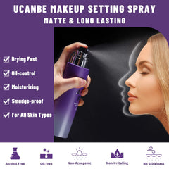 UCANBEMAKEUP: poudre libre translucide, fixe le maquillage et s'adapte à toutes les carnations.