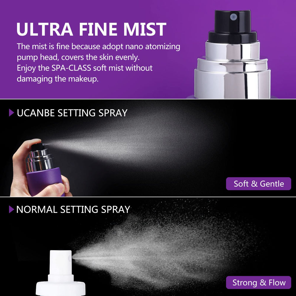 Utilisation primer fixer tonique UCANBEMAKEUP pour une base durable.