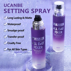 UCANBEMAKEUP vaporisateur de voyage 50 ml pour maquillage en déplacement.