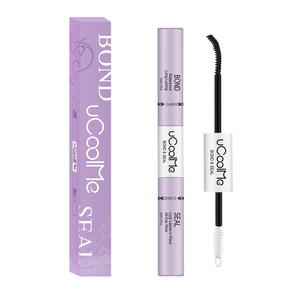 UCOOLME adhésif-cils flacon noir 10ml, tenue durable et sans irritation.