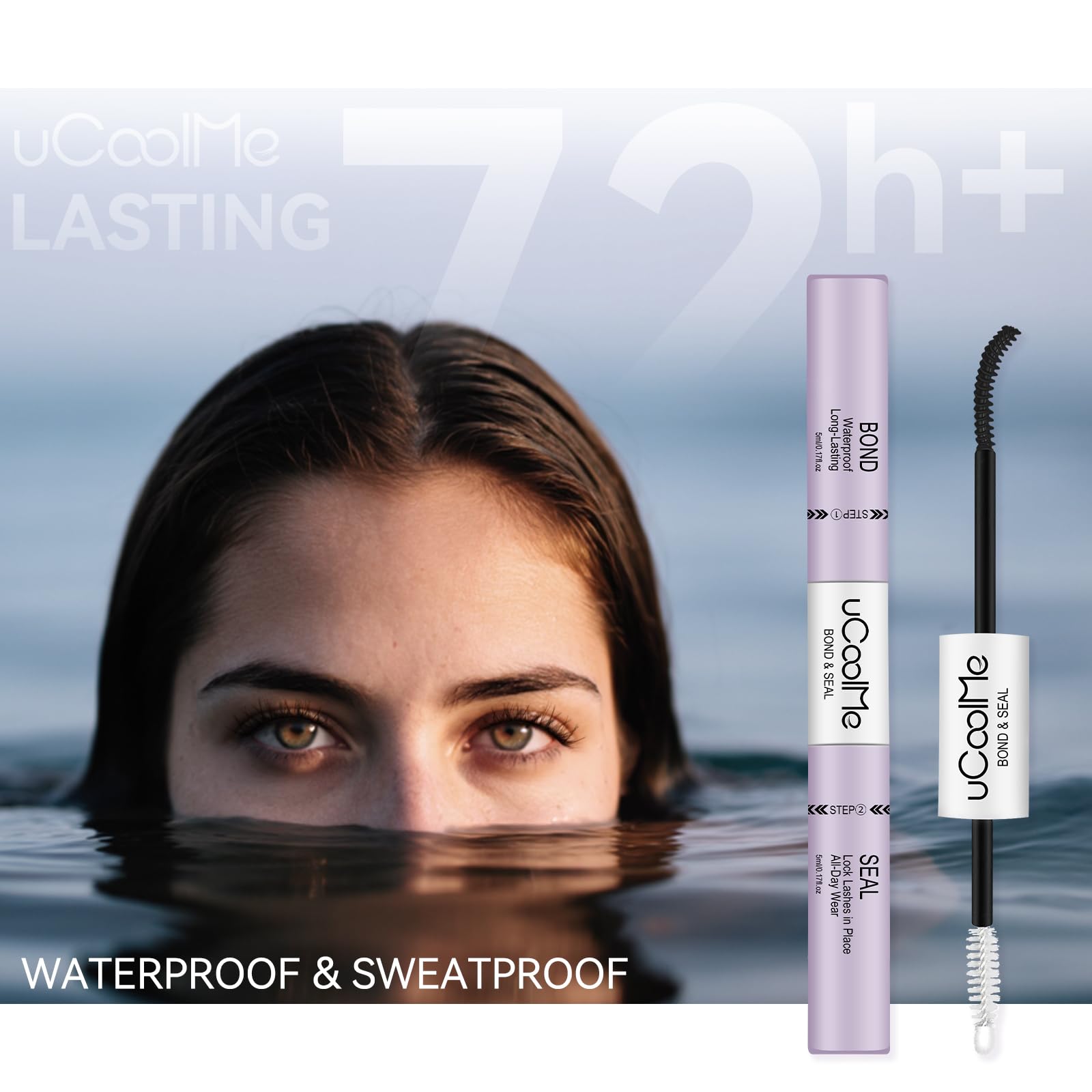 UCOOLME emballage 10ml noir, pratique et facile à ranger.