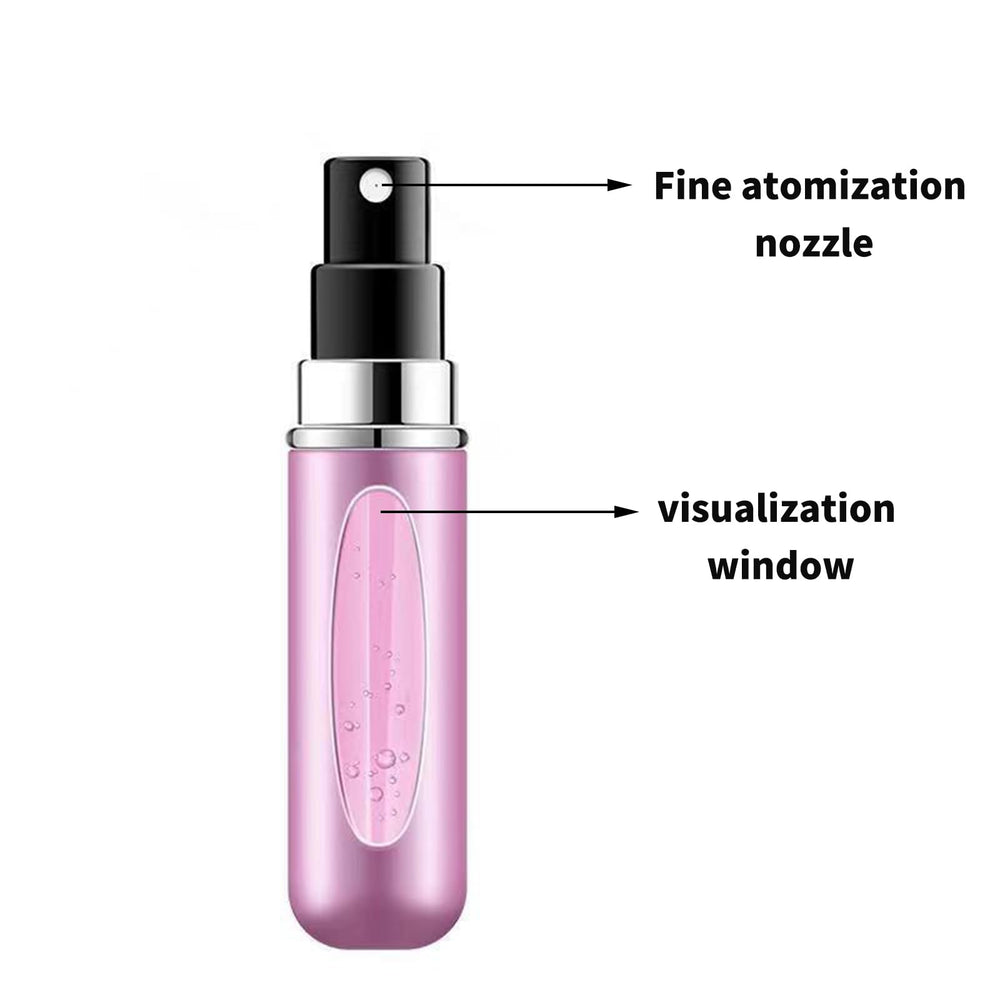 Ucubwfu spray 5 ml portable pour sac à main et déplacements.