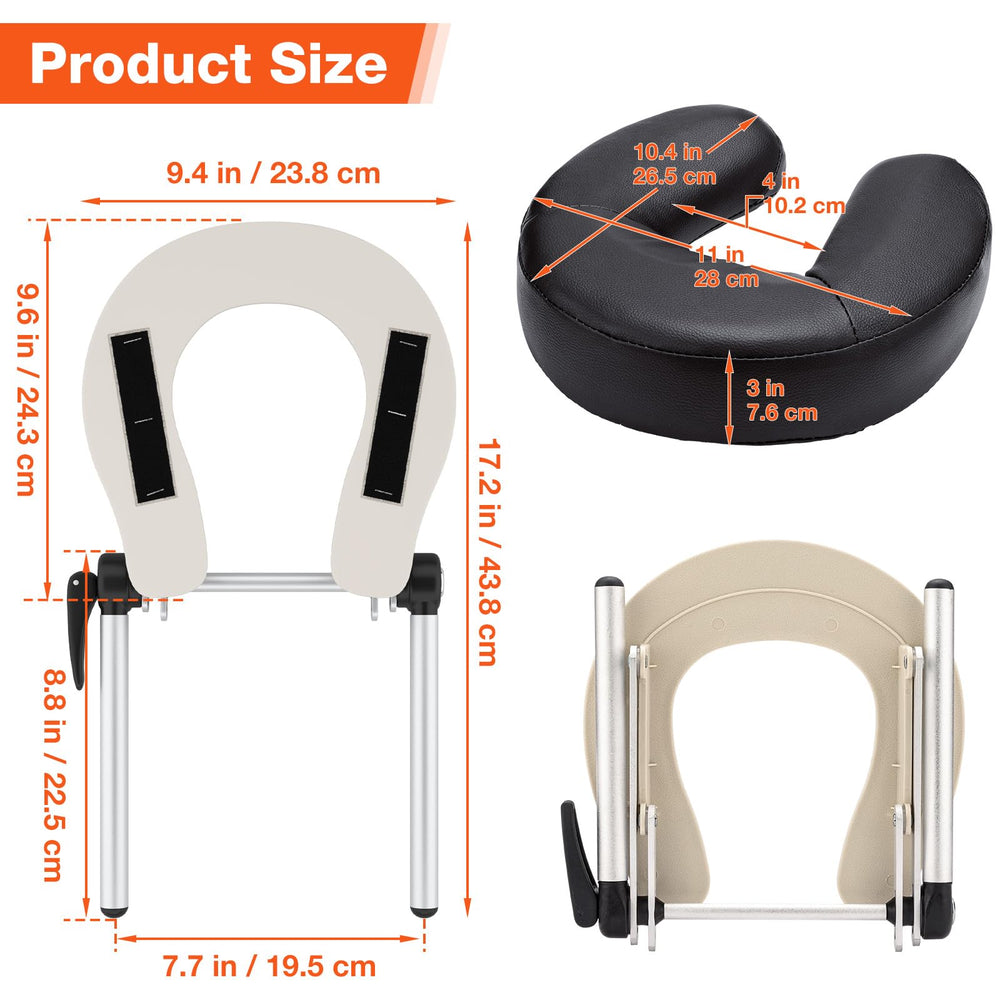 Udefineit Face Cradle – compatible avec la plupart des tables de massage.