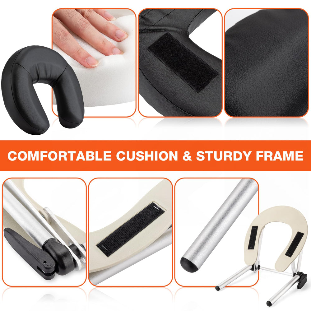 Udefineit Face Cradle – coussin visage en mousse mémoire de forme douce.