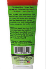 Udder Balm, application sur peau quotidienne, soulage irritations et protège des agressions climatiques.