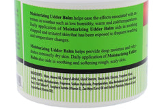 Udder Balm, texture dense, application facile sur mains et zones sèches.