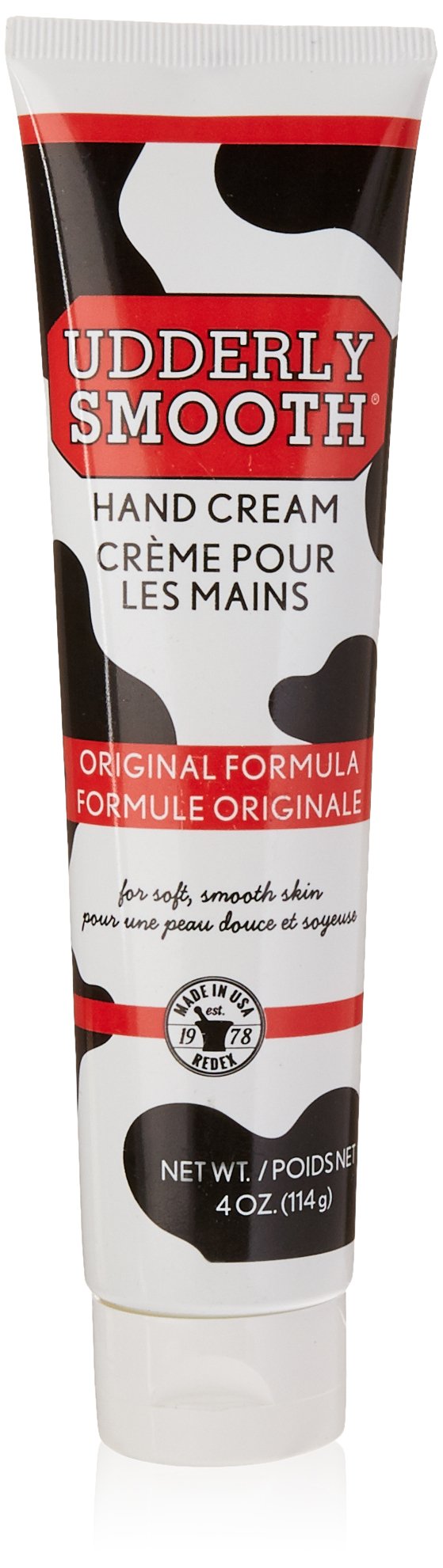Udderly Smooth Crème Mains Originale — absorption rapide pour une peau plus douce et hydratée.