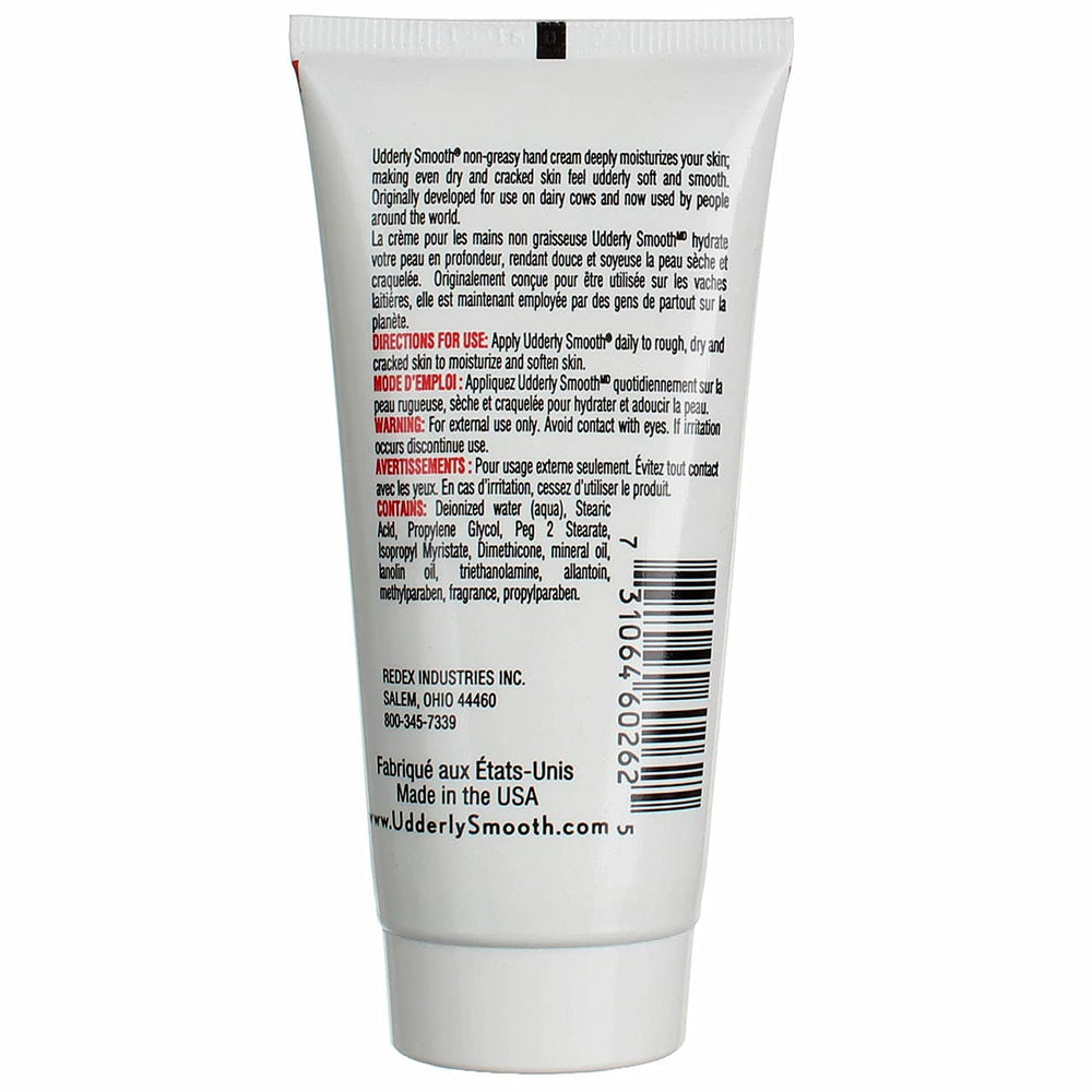 Udderly Smooth crème mains en format voyage, parfait pour sac et déplacements.