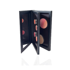 Palette udtip double-couche avec miroir, rangement magnétique sûr.