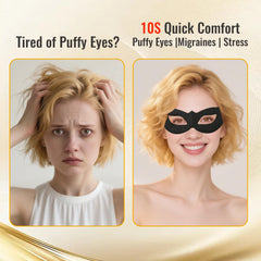 Patch hydrogel UEF avec volets réglables pour couverture précise.