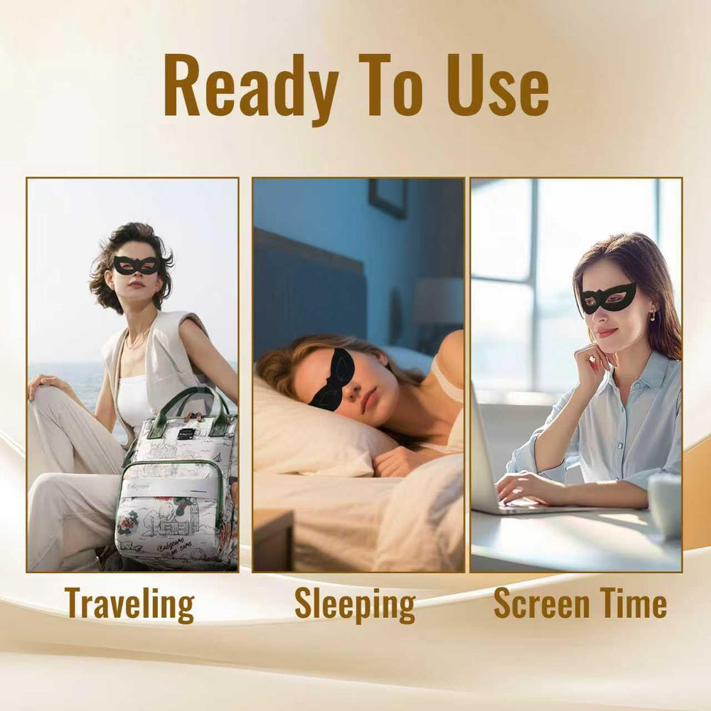 Masque oculaire UEF à utiliser 30 minutes par jour.