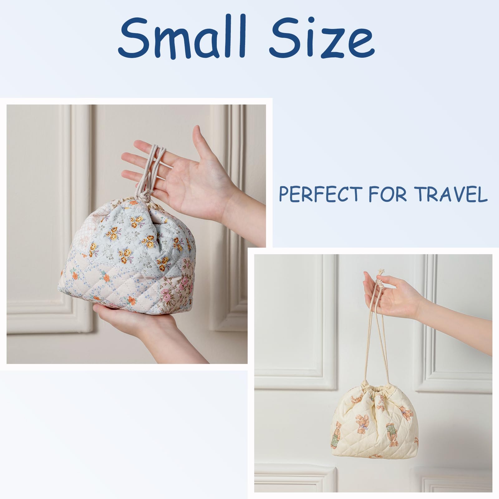 Intérieur doublé en toile du sac uekeboag, robuste et léger pour le déplacement.