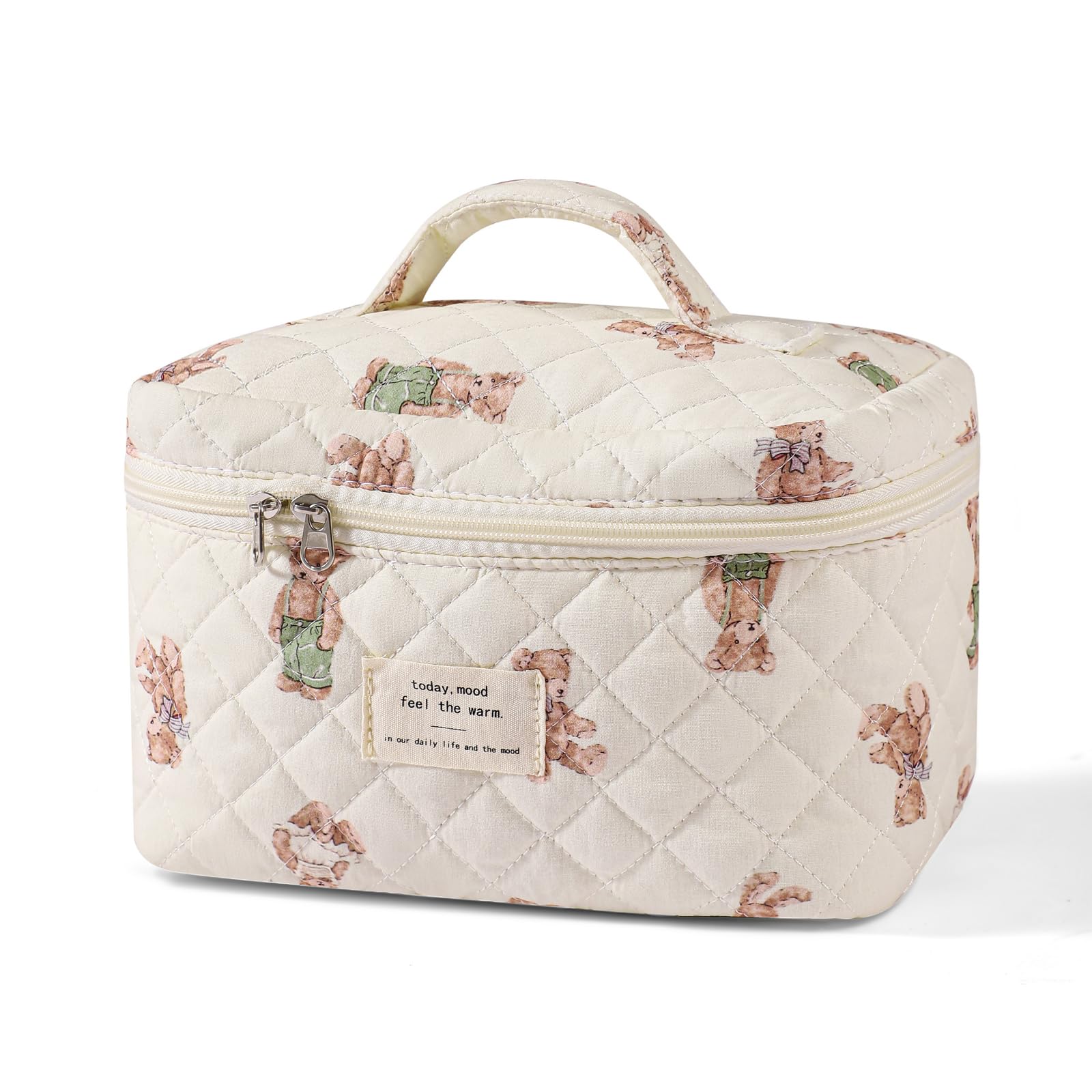 Pochette maquillage de voyage uekeboag florale pour tous vos essentiels beauté