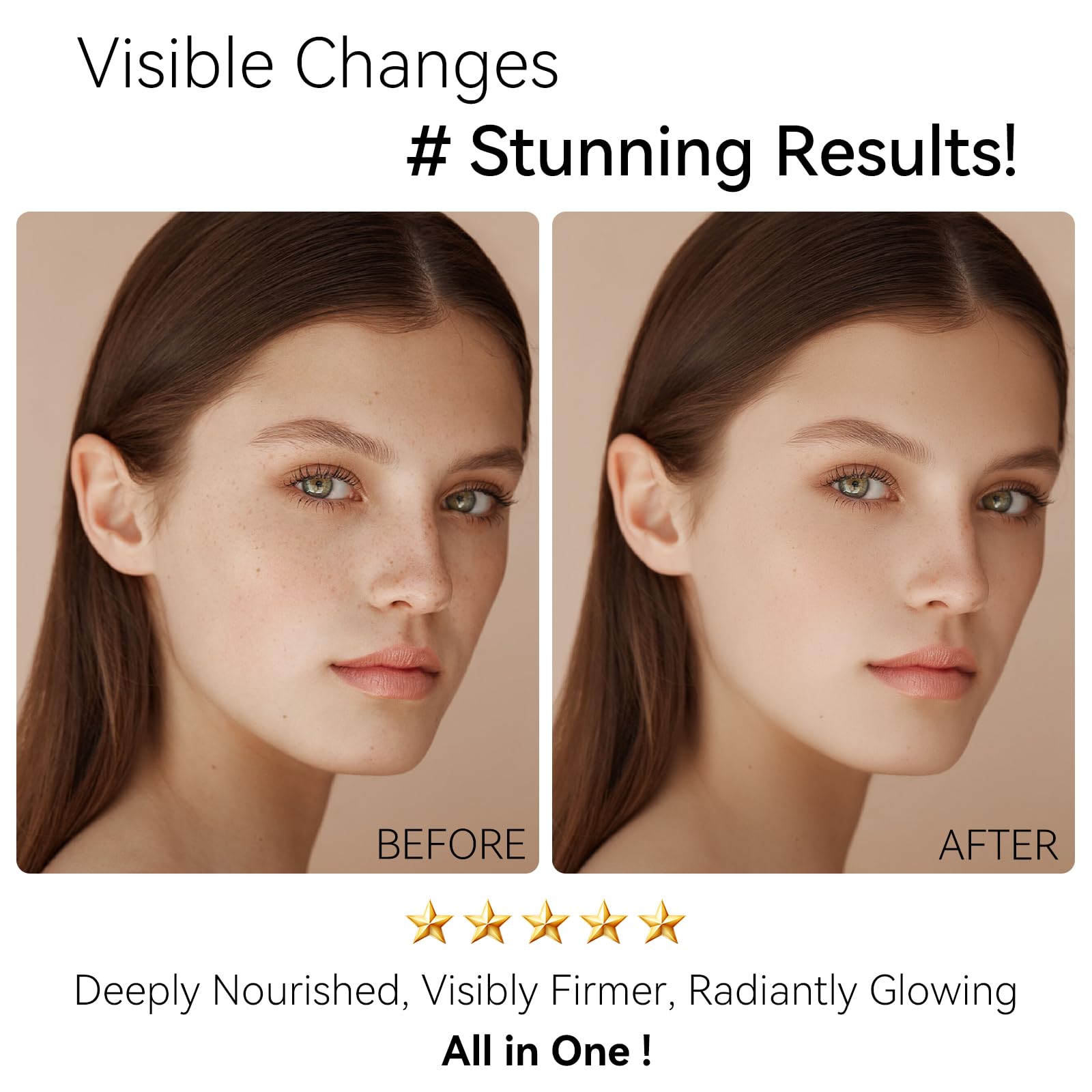 UFEEK Crème Visage Retinol – cou raffermi avec une texture douce.