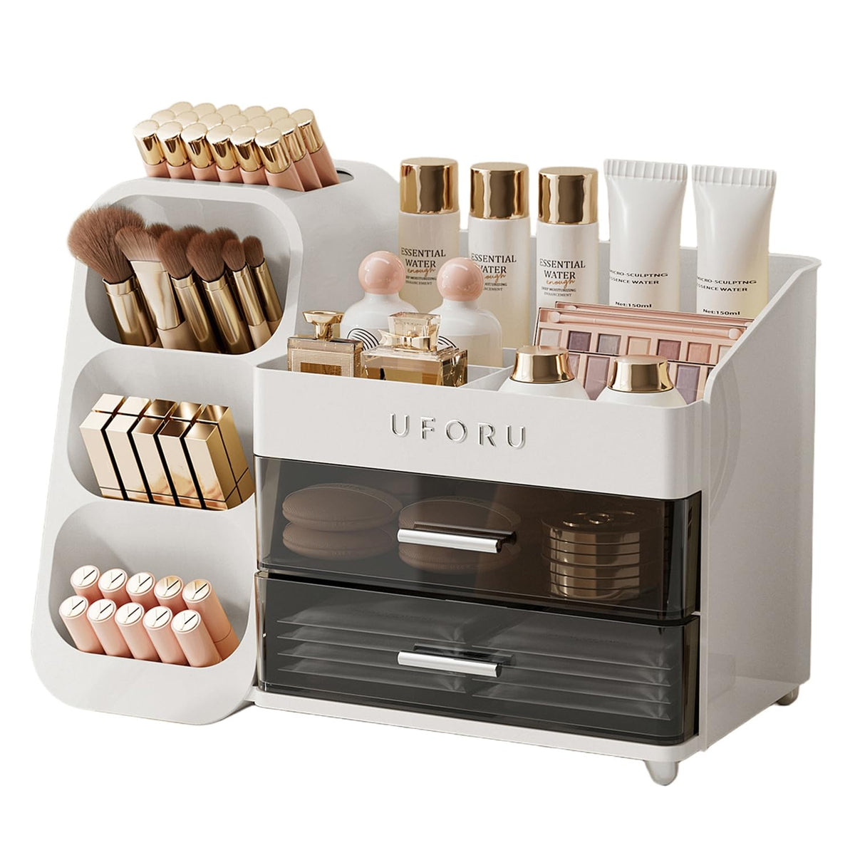 Organisateur UFORU sur vanité, accès rapide aux produits de beauté