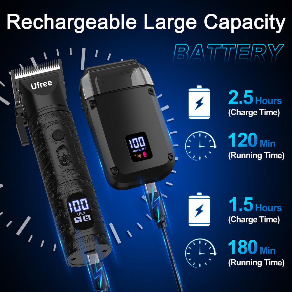 Batterie longue durée Ufree offre jusqu'à 180 minutes sans fil