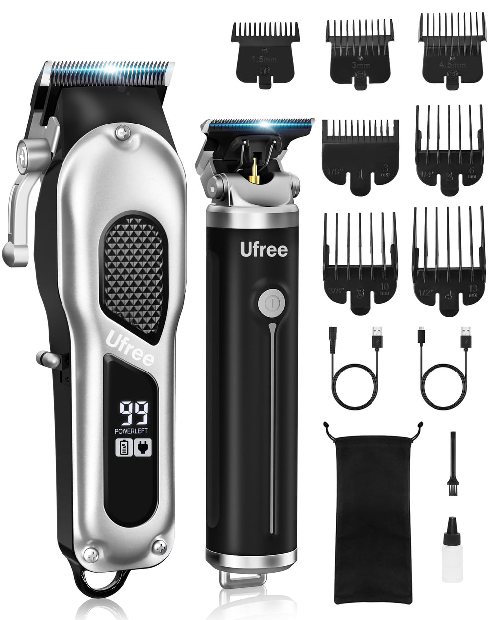Ufree kit de coupe pour homme avec ensemble professionnel prêt à domicile