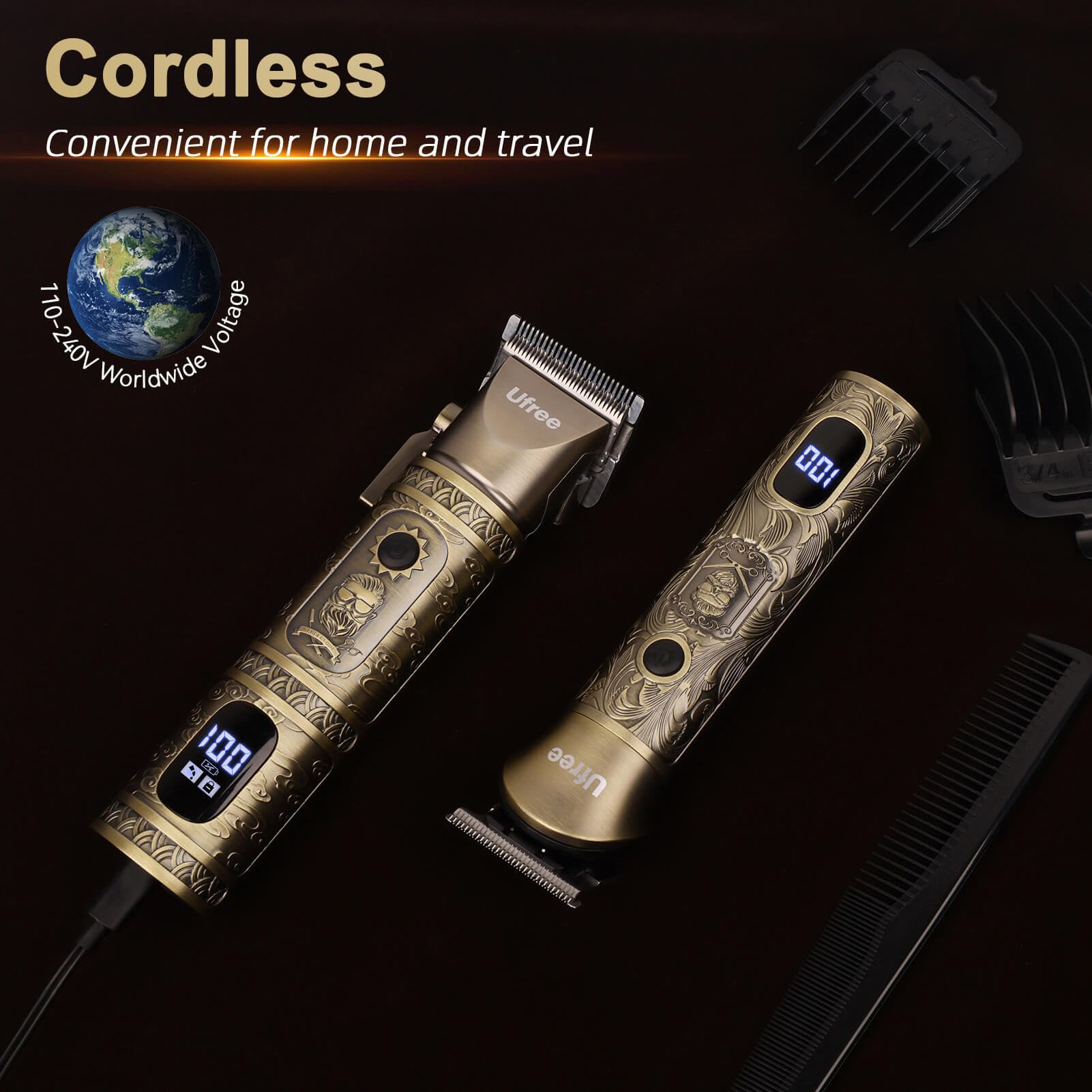 Tondeuse nez et oreilles Ufree pour un entretien ciblé et pratique.