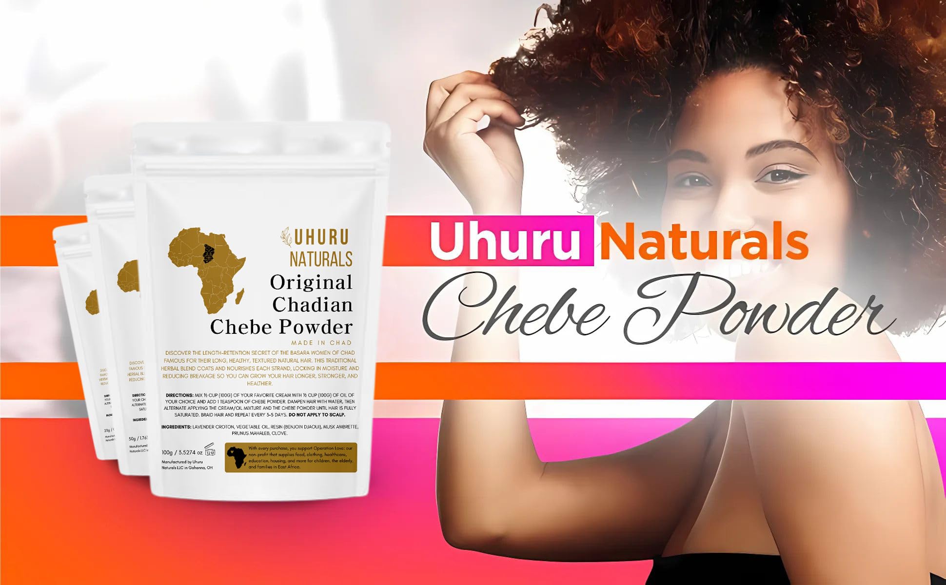 ChadianChebe™ – Présentation du produit, tradition capillaire africaine authentique.