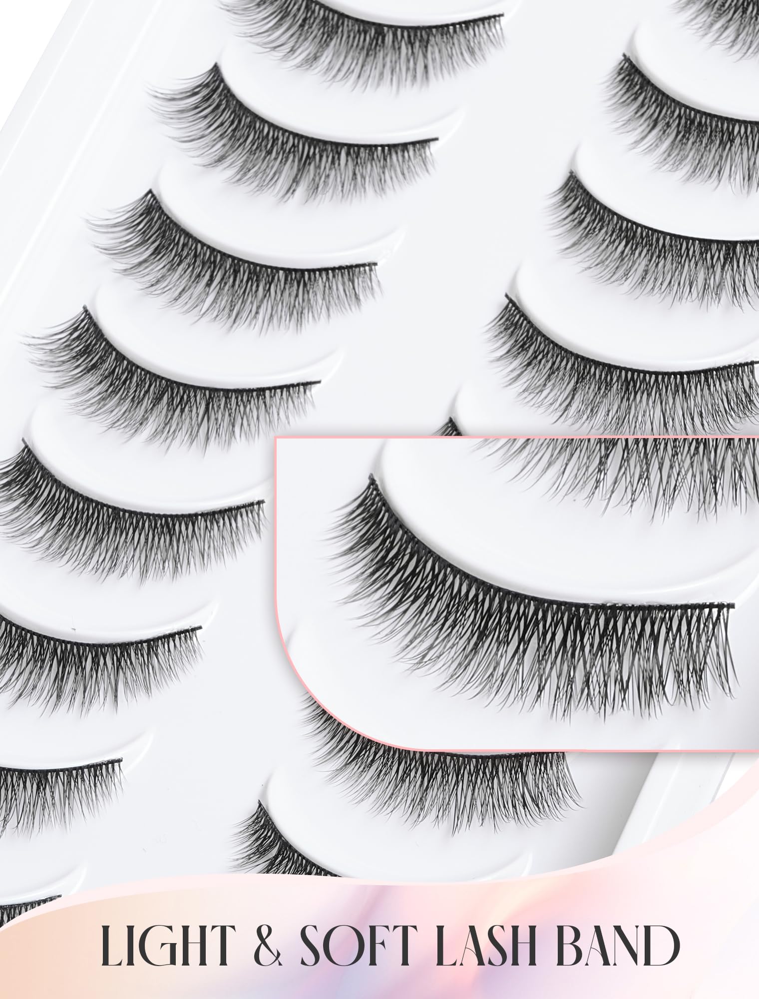Cils Ukrizi, application facile et rapide pour un look naturel.