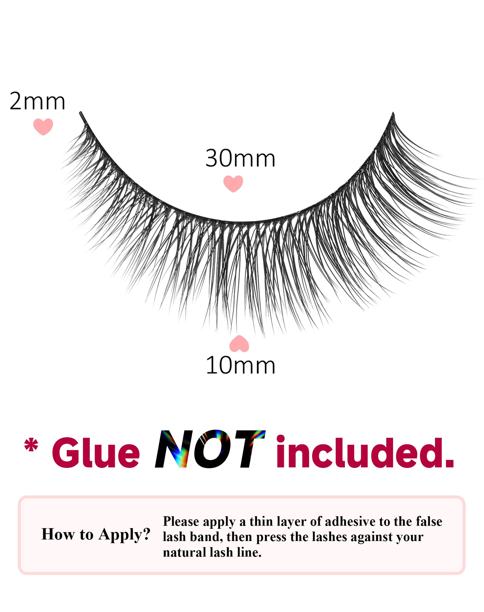 Cils Ukrizi, usage quotidien idéal pour un maquillage discret.