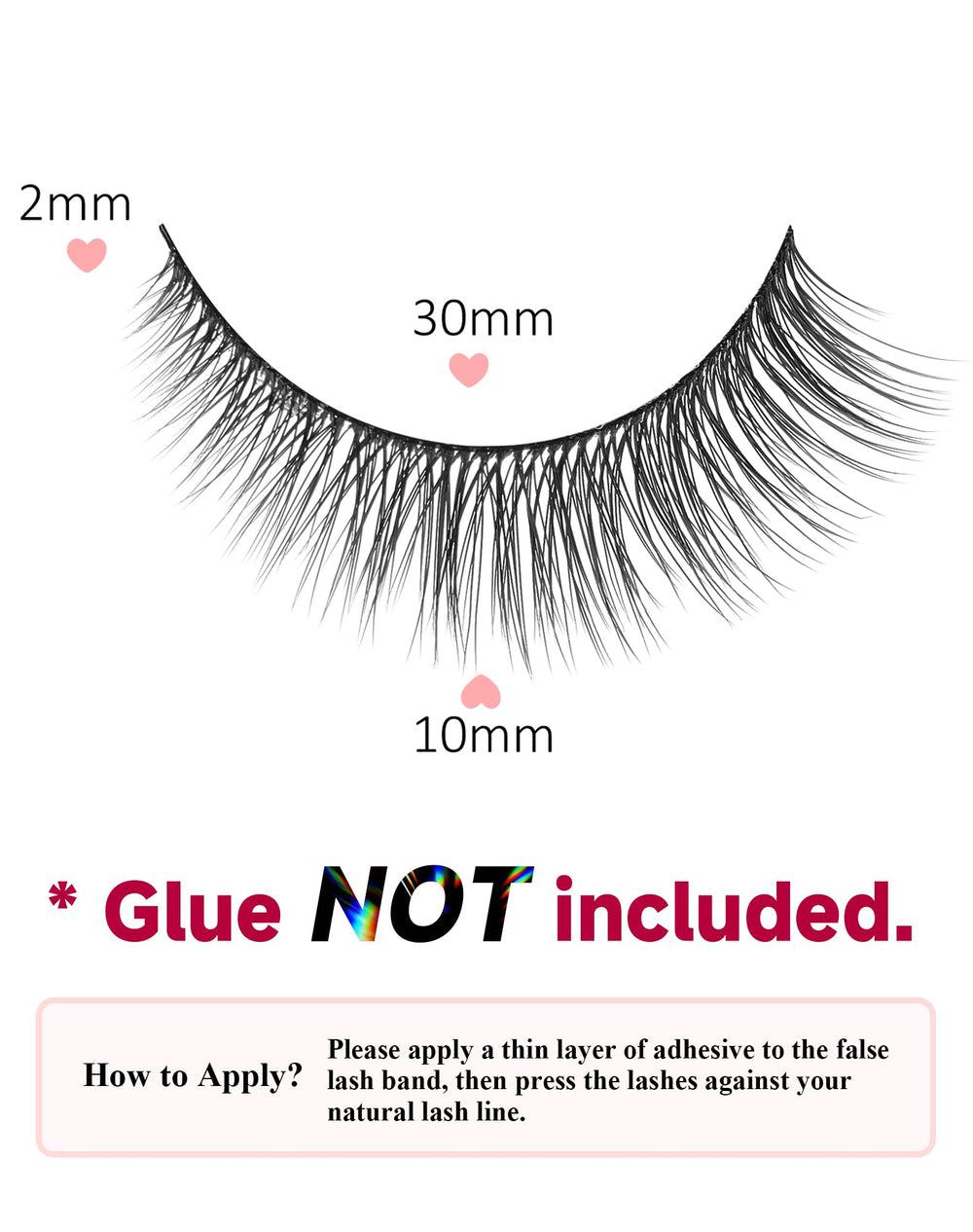 Cils Ukrizi, usage quotidien idéal pour un maquillage discret.