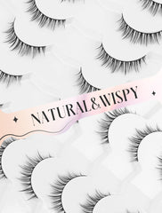 Regard agrandi sans lourdeur avec les cils Ukrizi naturels.